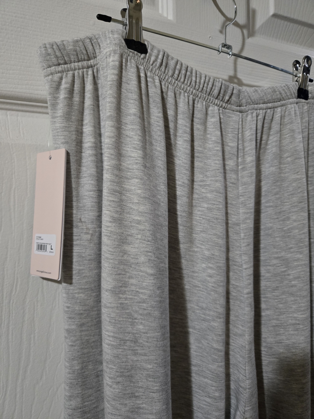 Yogalicious Heather Gray Lounge Pants NWT - Picture 7 of 13